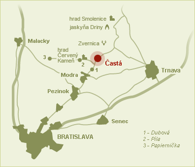 Mapa okolia